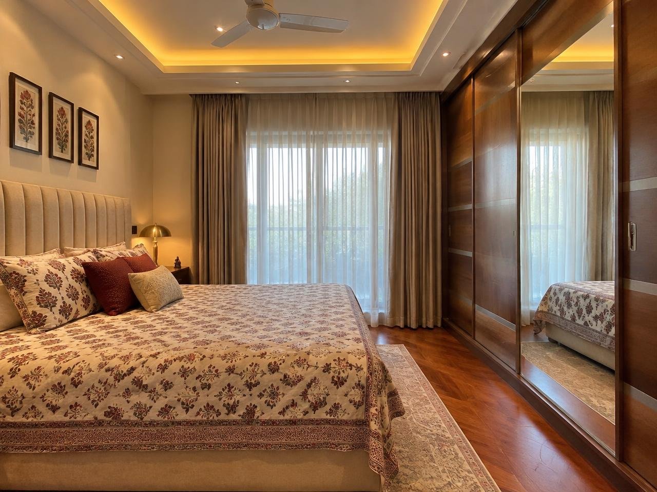 Master Bedrooms interior design by A+A Interior