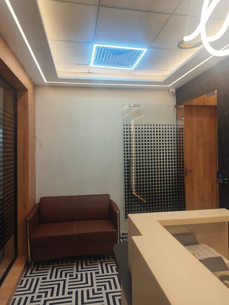 Visitor waiting lounge