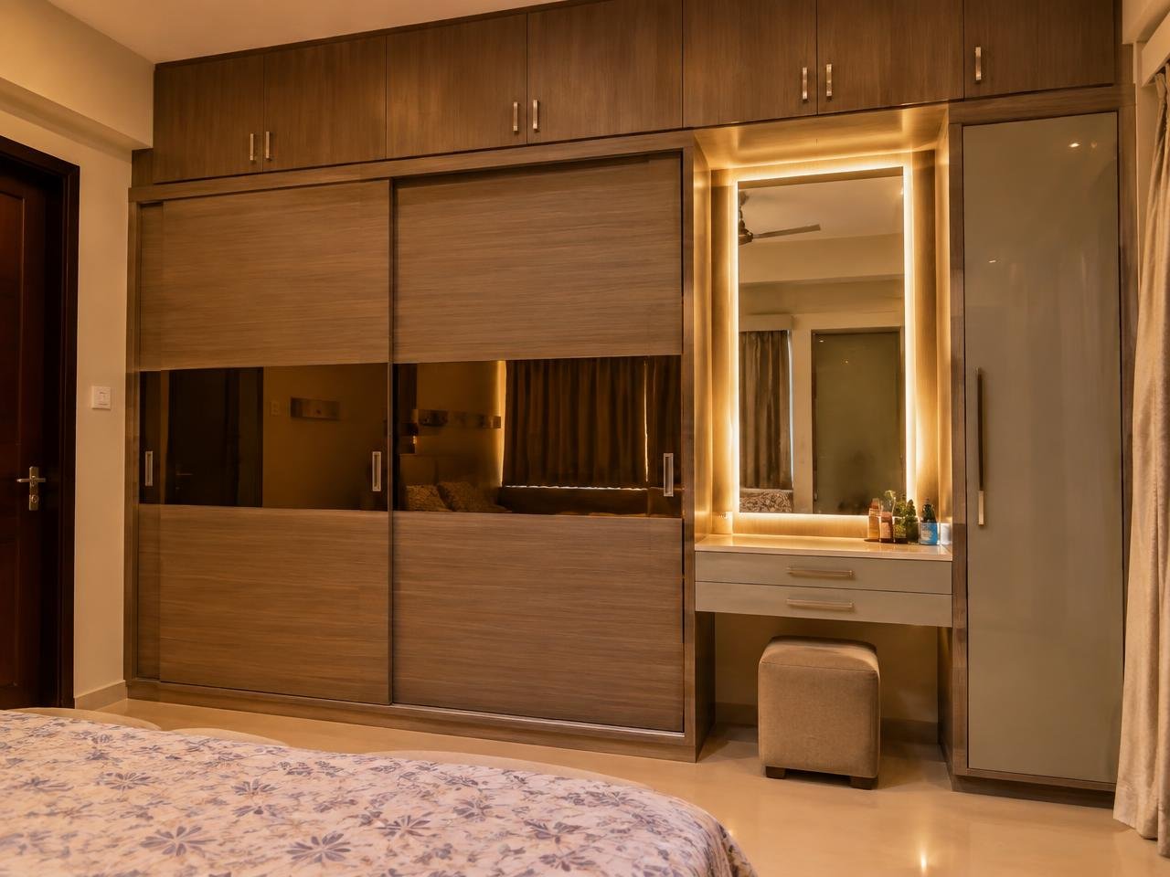Wardrobes interior design by A+A Interior